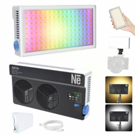 Newell Ayra RGB 40W - panel, lampa LED, RGB, 2500-9000K